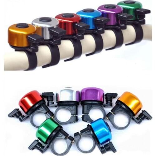 Multicolor Bicycle Bell Aluminum Alloy Mountain Road Bike Handlebar Horn Ring Sound Alarm for Safety Riding Cycling Accessories