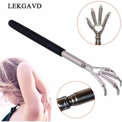 Adjustable Portable Convenient Black Eagle Claw Telescopic Ultimate Massager Back Scratcher Gift