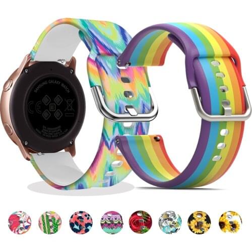 New Strap FOR Samsung Galaxy Watch Active 2 40/44mm wrist bracelet watchband strap active2 galaxy3 3 45 46mm band 20 22mm correa