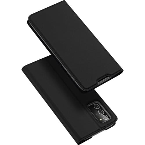 Luxury Silky Touch Leather Case Wireless Charging Flip Phone Cover For Galaxy Note 20 S20 Ultra S10 Note 10 Plus Stand Card Slot