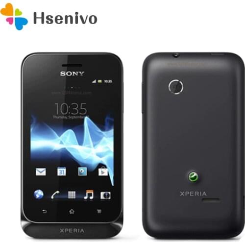 Sony Xperia ST21 Refurbished-Original tipo ST21i GSM 3.2"inch 3G 3MP GPS WIFI Android Smartphone 512 RAM 1500 mah