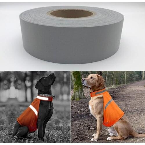 EN471 Reflective Tape Fabric Synthetic Sewing Textile DIY Sewing Material Accessories For Garments