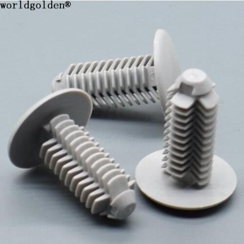 Worldgolden 100pcs auto clips Nylon retainer