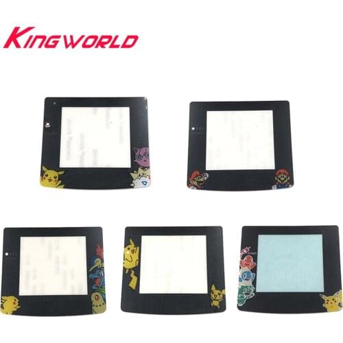 10pcs Plastic Glass Screen Lens Protective For GameBoy Color GBC Display Replacement