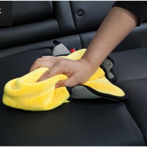 30 * 30cm Super Absorbent Car Wash Cloth Microfiber Towel for Peugeot 206 207 208 301 307 308 407 2008 3008 4008