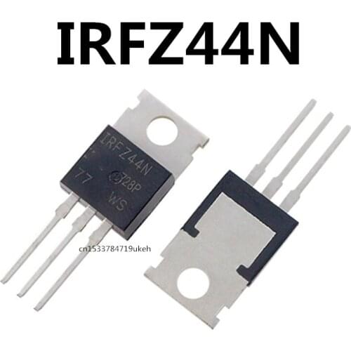 5PCS/ RFZ44 IRFZ44N 49A/55V FET TO-220