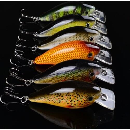 7.5cm 12.8g Crankbait Hard Bait Crank Fishing Artificial Lures Japan Wobbler Swim Bait