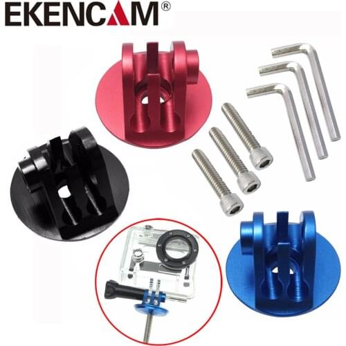 3pcs/lot EKENCAM Aluminum Alloy Bicycle Headset Top Cap Mount Adapter For Xiaomi 4K Gopro Hero 4 5 Session Mount SJCAM SJ4000