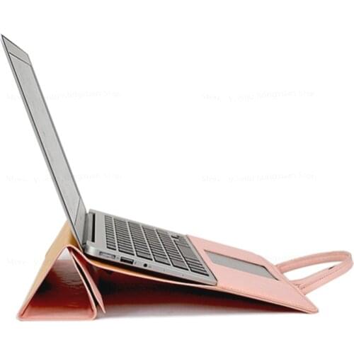 Stand Case For Microsoft 2018 Surface Laptop 2 1 13.5" Portable PU Leather Laptop Sleeve Cover For Surface Book 2 1 13.5" Gifts