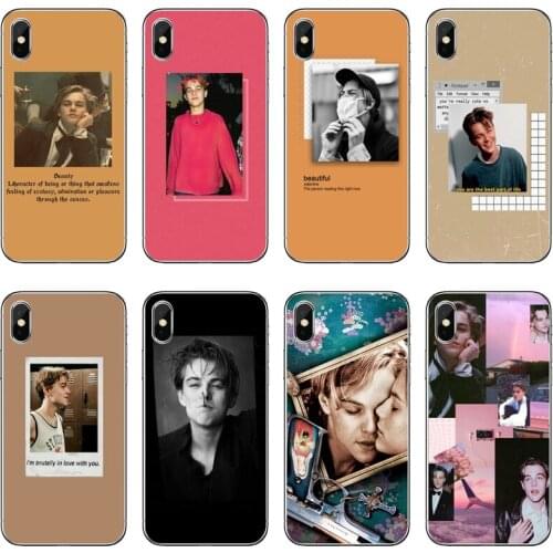 Leonardo Dicaprio Aesthetic Silicone Phone Case For Xiaomi Redmi S2 7 7A K20 6 6A 5A 4A 4X 5 Plus Redmi Note 8 7 6 5A 4 Pro