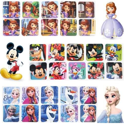 Disney Anime Stickers Mickey Mouse 200pcs Frozen Stiker for Stationery Desk Refrigerator Wardrobe Gifts for Children
