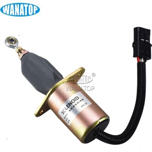 Fuel Shut Off Solenoid 3935649 SA-4764-12 For Ford 5.9L 8.3L Cum mins Diesel 12V