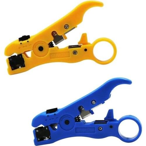 Electrician Tools Multi-function Wire Stripper Coaxial Cable Wire Stripper UTP/STP Network Wire Stripper