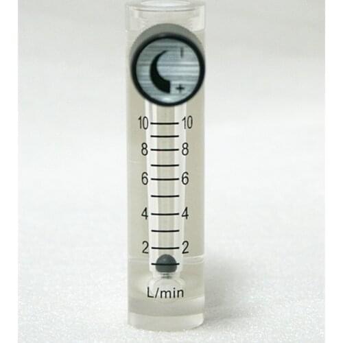 1-10LPM air flow meter for gas air oxygen flowmeter indicator Counter Height 115mm