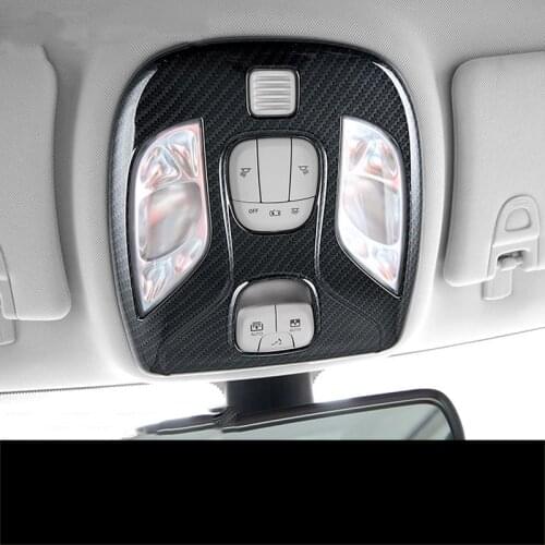 Lsrtw2017 Car Roof Lights Reading Light Panel Cover Trims Moldings for Jeep Compass 2017 2018 2019 2020 2021 Accessories Auto