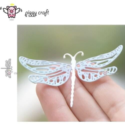Piggy Craft metal cutting dies cut die mold New Dragonfly decoration Scrapbook paper craft knife mould blade punch stencils dies
