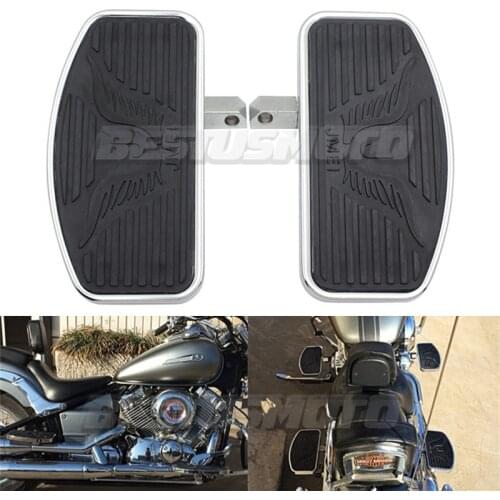 Motorcycle Front Rider / Rear Passenger Foot Pegs Floorboards For Kawasaki Vulcan 400 800 900 VN400 VN800 VN900 Classic Custom