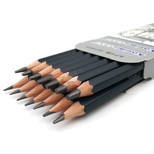 14Pcs/set Professional Sketch Drawing Pencil Set 1B 2B 3B 4B 5B 6B 7B 8B 10B 12B 2H 4H 6H HB Painting Pencils Stationery Supplie