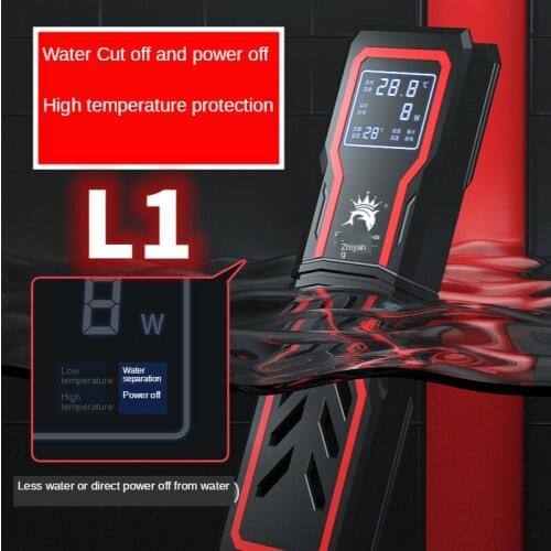 Aquarium Temperature Controller 2021 New PTC Heating Rods for Fish Tank LED Display Digital Heater Intelligent Adjustable