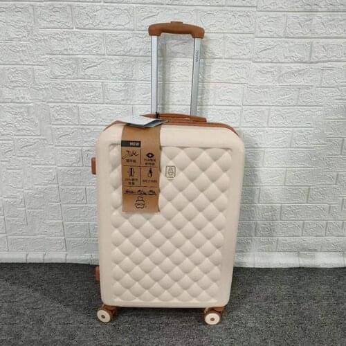 New luxury trolley luggage expandable universal wheel ultra-quiet fashion ins luggage 20/24/26 inch boarding suitcase