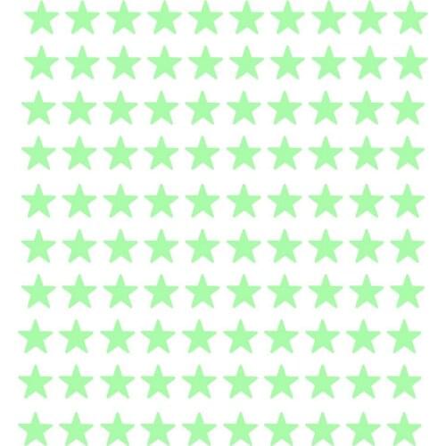 1 Set 3D Bubble Stars Moon Dots Self-adhesive Luminous Wall Sticker Kids Bedroom DIY Decal Glow In Dark Fluorescent Decoration