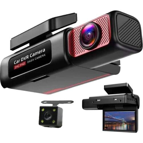 Recorder Dash Cam Car DVR Dash Camera DVR Rear View Camera Video Recorder Cycle Night Vision G-sensor Wide Angle Dashcam