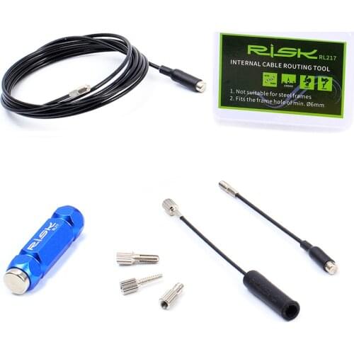 RISK Mountain Road Bike Bicycle Internal Cable Routing Tool Magnet Inner Cable Guide for Bicycle Frame Shift Hydraulic hifter