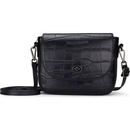 Women Small Square Bag Stone Pattern leather Women Shoulder Messenger Bag Female Flap Shoulder Handbags Mobile Phone Packet