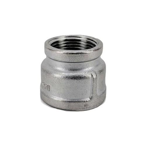 1INCH BSP X 3/4INCH BSP STAINLESS REDUCING SOCKET