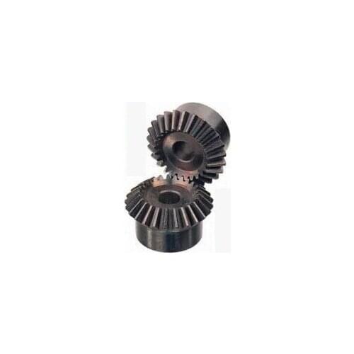 2moudle 25teeth Metal bevel gear tooth surface quenching of 90 degrees one pair 2pieces 1:1 transmission 2M25