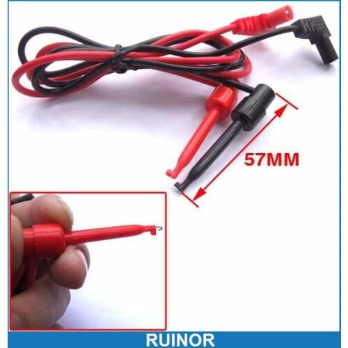 20set Multimeter Probes BANANA PLUG TO Hook Test Cables