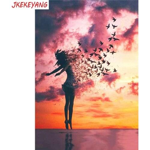 5D Diy diamond painting Abstract girl Diamond Mosaic sale Rhinestone Embroidery cross stitch Y3764