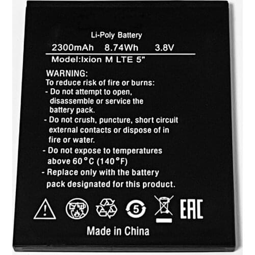 3.8V 2300mAh For DEXP Ixion M LTE 5" Battery