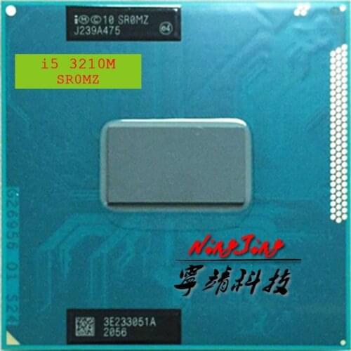 Intel Core i5-3210M i5 3210M SR0MZ 2.5 GHz Dual-Core Quad-Thread CPU Processor 3M 35W Socket G2 / rPGA988B