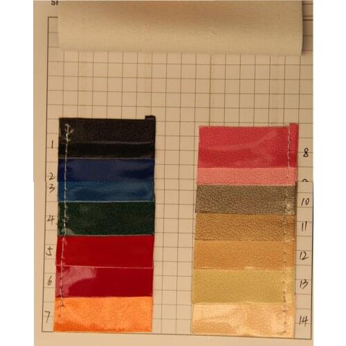 PU leather Crystal embossed leather wholesale quality litchi mirror surface for Bags, shoes, belts, home, furniture