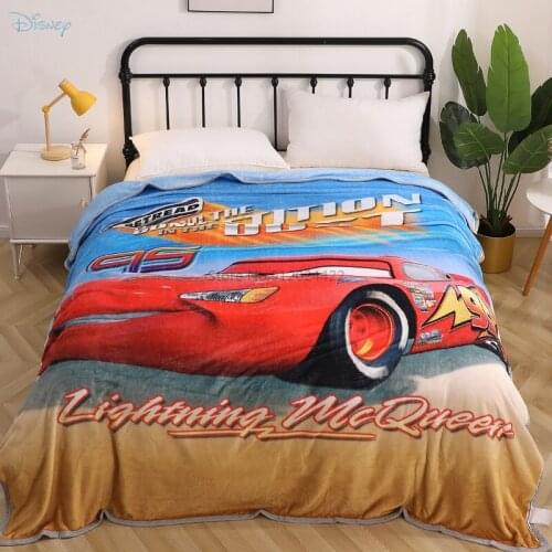 Cartoon Disney Cars Blanket Lightning McQueen Printed Soft Flannel Blanket Children Boys Girls Throw Bedspreads Coverlet Blanket