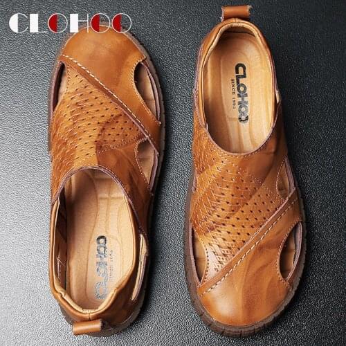 Leather Sandals Mens Soled Mens Mens Shoes Mens Original Chaussure Homme Zapatos De Hombre