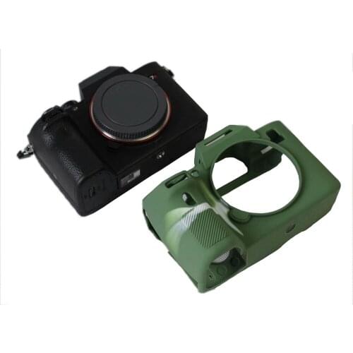 Soft Camera Video Bag Silicone Case Rubber Protective Body Cover Skin For Sony A7III A7R3 A7 Mark