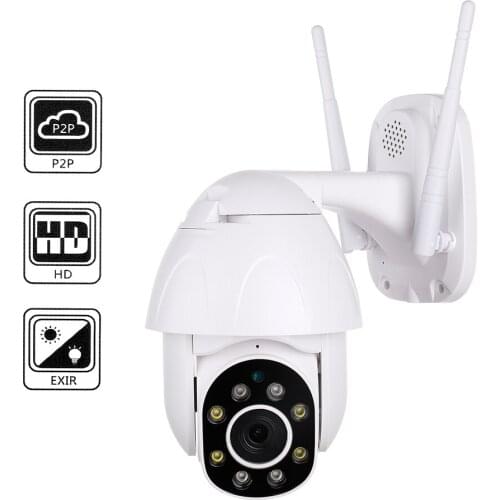 2MP Outdoor Security Wifi Camera 1080P Waterproof Two Way Audio Wireless Camera Home Monitoring Secure Network Camera