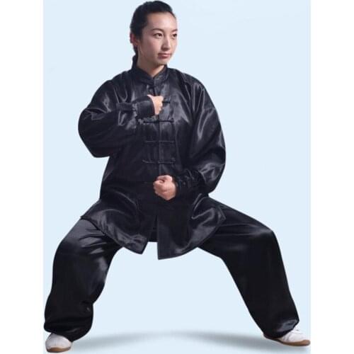 Wholesale tai chi uniform unisex wushu clothing taiji kungfu clothing long sleeve bruce uniform FF2029