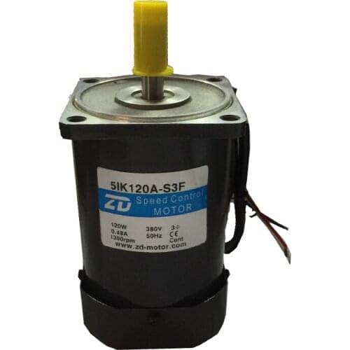 Original new Zhongda Motor 5IK120A-S3F/Three-phase round shaft motor/optical axis motor/gear reduction motor/motor