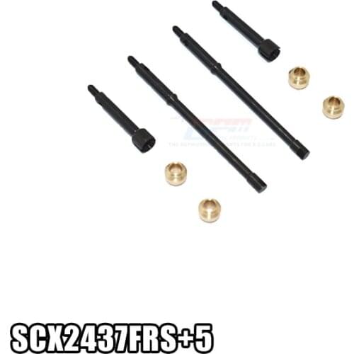 Front CVD head + rear axle + copper Kona set for AXIAL-1/24 4WD SCX24 45