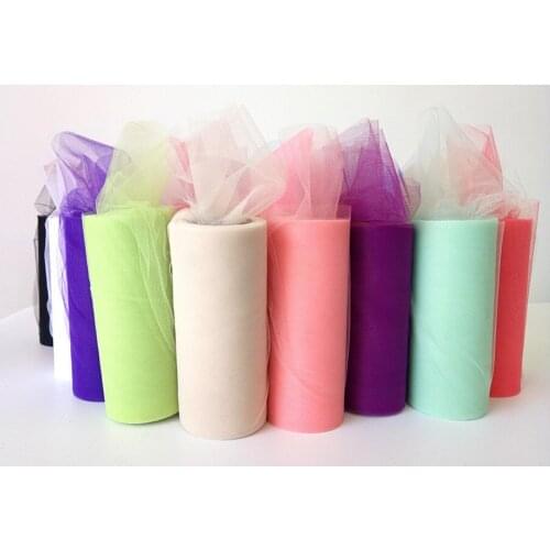 Wedding Tulle Roll Fabric Spool Birthday Party Wedding Decoration Wedding Party Favors Event Party Supplies