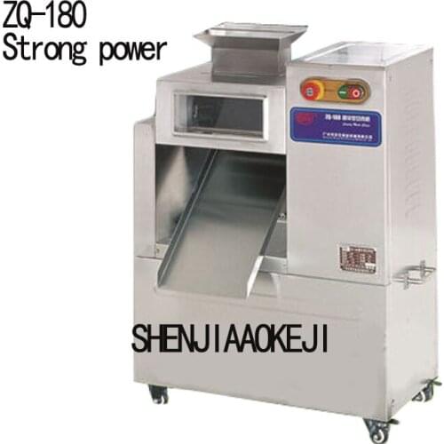 ZQ-180 Stainless steel sliced meat machine Automatic commercial electric meat slicer processing tools 220V 1PC