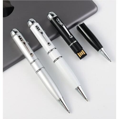 Lighting pen USB Flash Drives With leds multi-functional laser pointer Pendrives 4GB 8gb 16gb 32gb 64GB Laser memory Pen drives