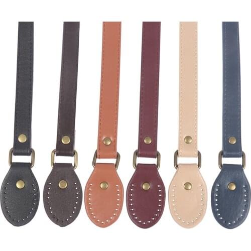 1PC 61cm PU Hand Imitation Leather Cloth DIY Replacement Accessories For Handbags Bag Handle Strap for bags