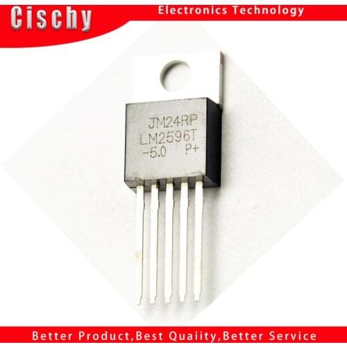 1pcs/lot LM2596T-5.0 5V LM2596 TO-220-5 new original In Stock