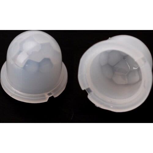 10PCS Infrared Sensor 8308-4 mini White Fresnel Lens body pyroelectric PIR