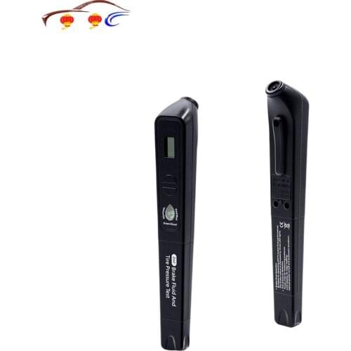 2020 Brake Fluid & Tire pressure 2in1 Fluid Tester Car Diagnostic Tools 5 Leds Brake Fluid Testing TESTER Tools