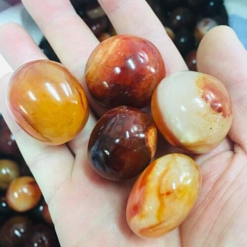 5PC natural mini agate gem